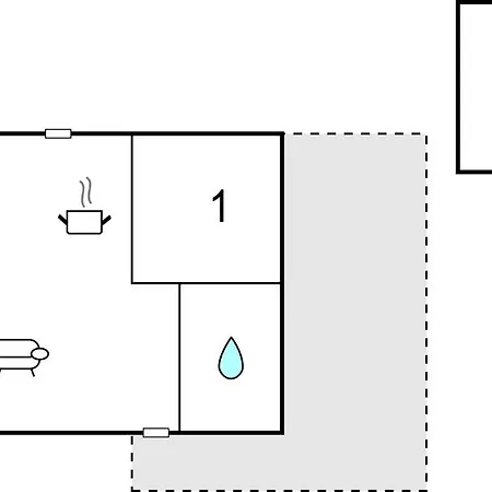 Two-Bedroom Holiday Home In Glesborg Nyaraló